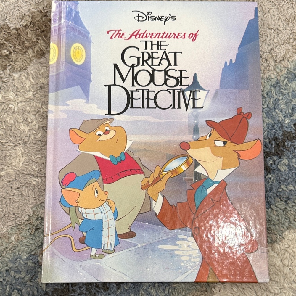 Disney's The Adventures of the Great Mouse Detective Vintage in New Condition